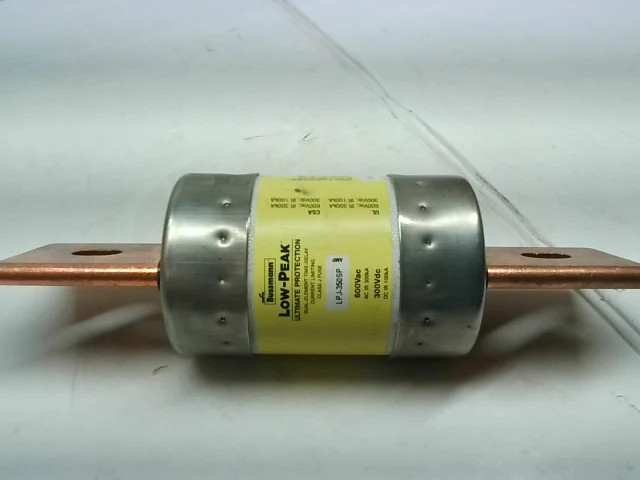 Bussman LPJ-350SP 350A Time Delay Fuse 600V AC Low Peak Time Delay Class J Buss.
