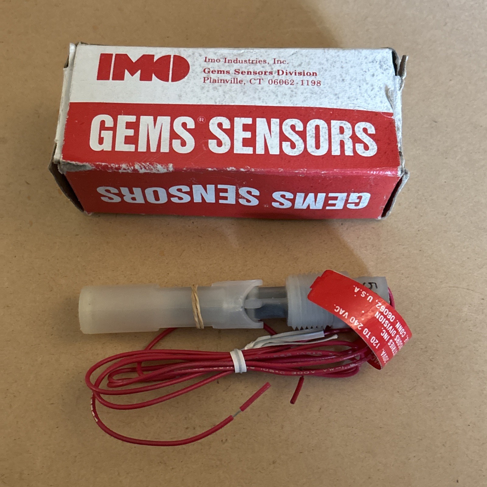 IMO Industries Gems Sensors 78803 Pilot Duty 20VA 120 to 240 VAC
