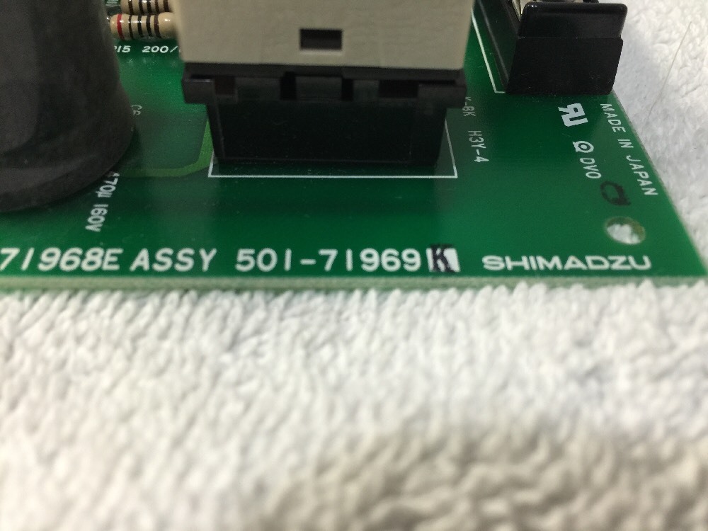 Shimadzu Board 501-71968E, Assy 501-71969K