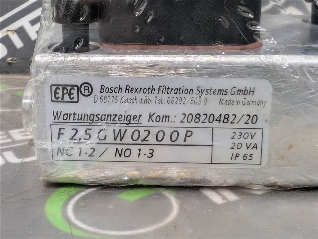 NEW Bosch Rexroth F2,5GW0200P Maintenance Indicator