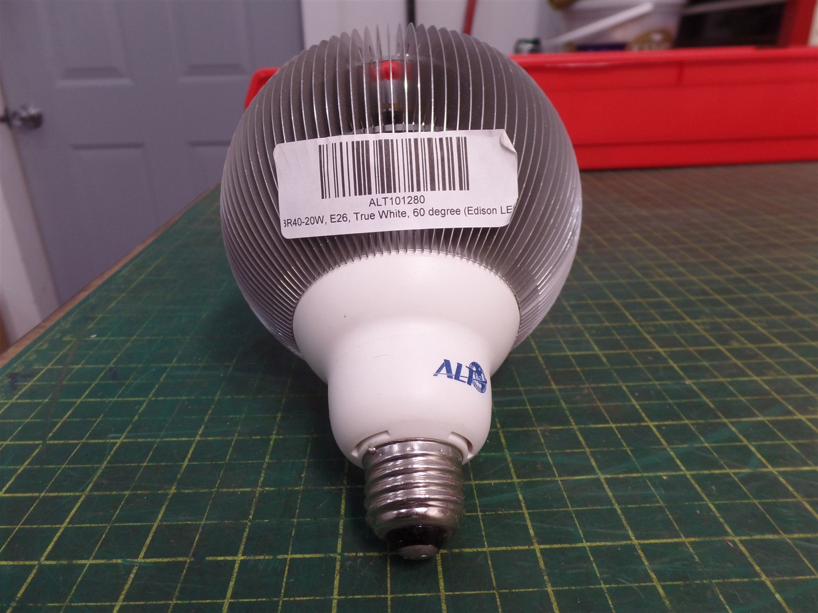 E26 BR40 20W ALTLED LED APOLLO 6000K 100-240V STEAMPUNK ALT202390, 60° TRU WHITE
