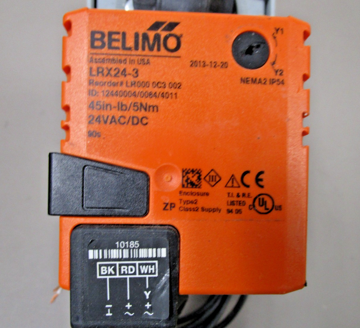 Belimo P2050B015+LRX24-3 Characterized Control Valve Assembly 1/2″