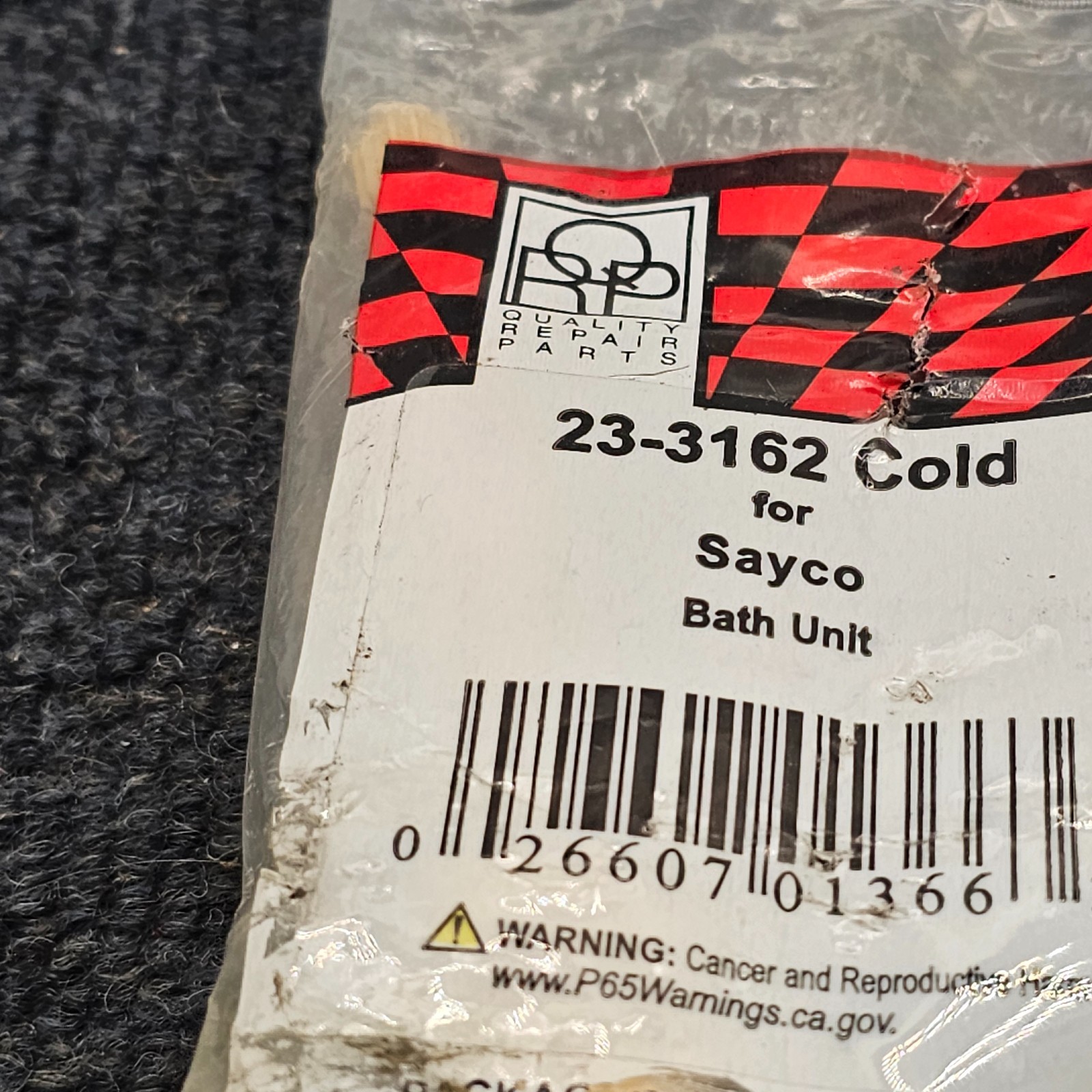 KISSLER & CO. 23-3162 Cold Stem for Sayco Bath Unit