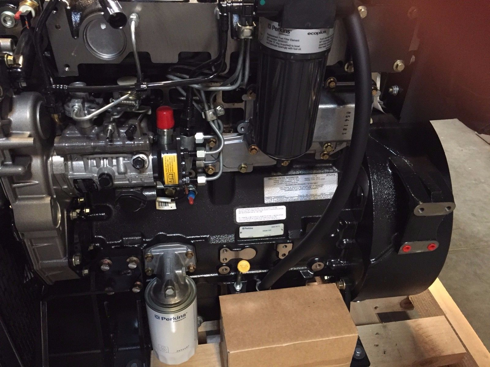 PERKINS DIESEL 1104D-44TA INDUSTRIAL POWER UNIT – 108 HP