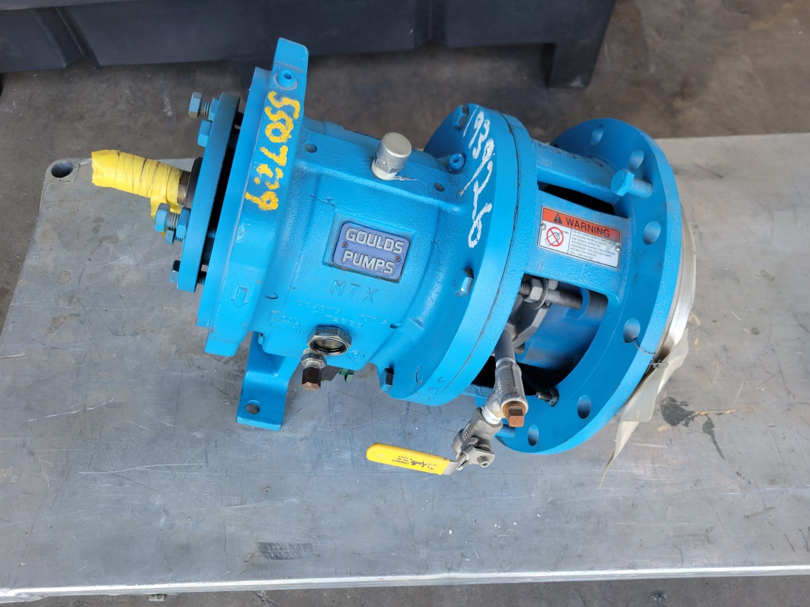 NEW OLD STOCK! GOULDS PUMPS 3X3-10 PUMP 3196MTX 3796
