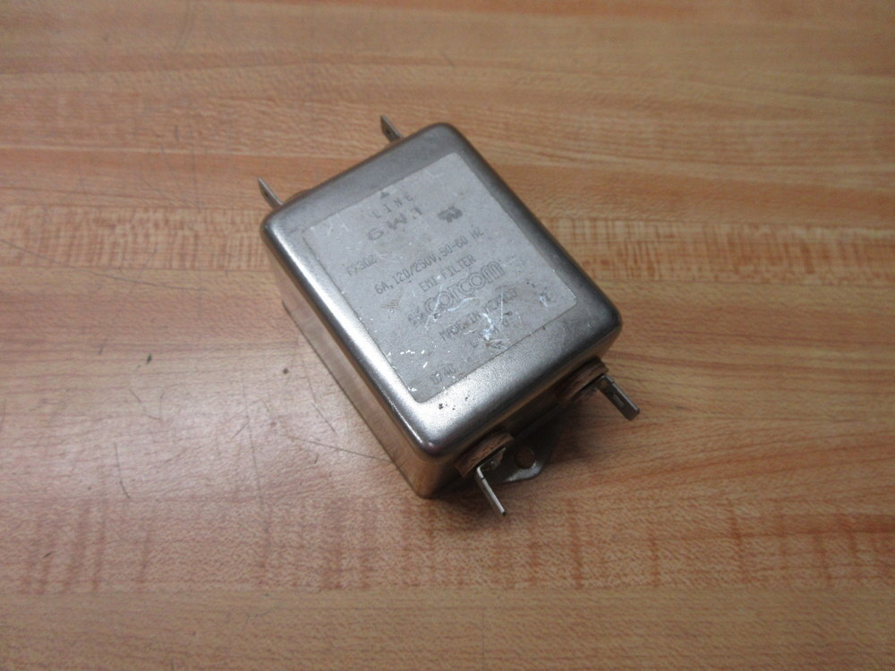 TE Connectivity F7302 Corcom Power Line Filter 6W1