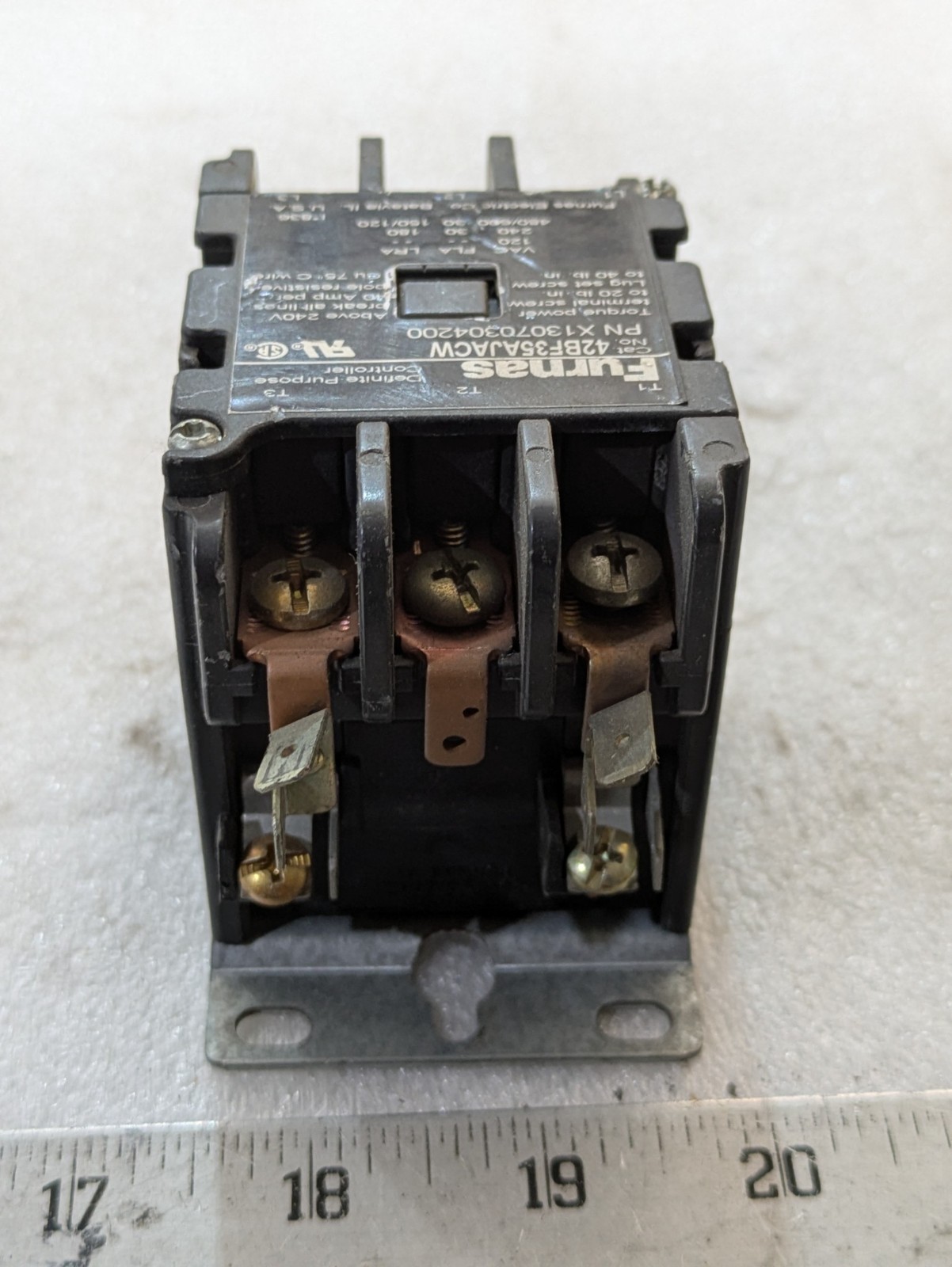 Furnas Electric 42BF35AJACW Contactor 24V 50/60HZ Industrial Electrical