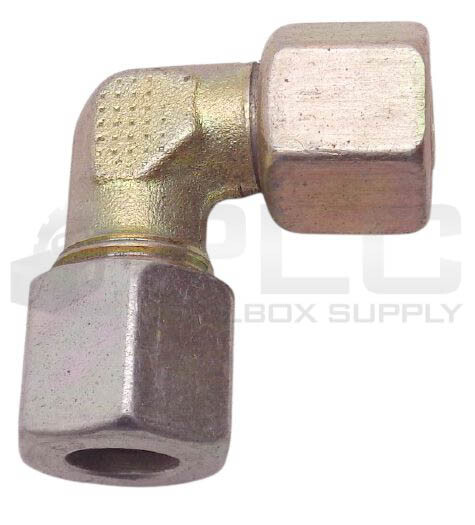 NEW EO/PARKER HYDRAULIC 90° FITTING 3/8″ID, 9/16″ID FM SWIVEL, 10-L NUT