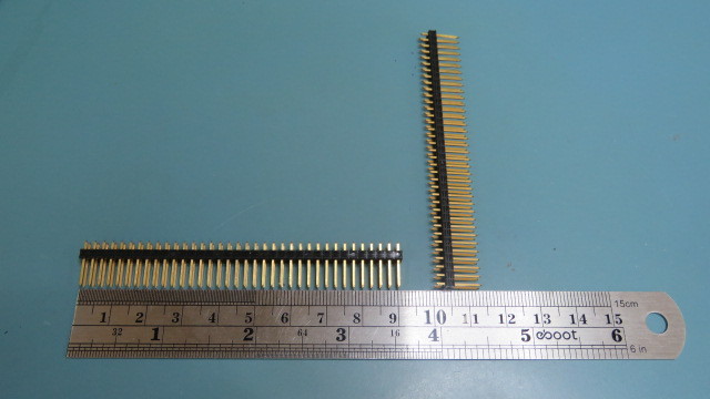 SULLINS PRPC036DFAN-RC Qty of 22 per Lot HEADER 36/72PIN DUAL ROW .100in 3A 500