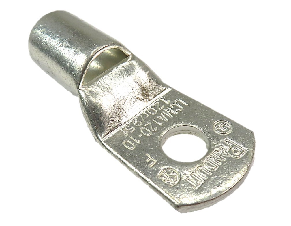 Panduit LCMA120-10 One Hole Copper Lug 120mm2 M10 Stud Size NEW