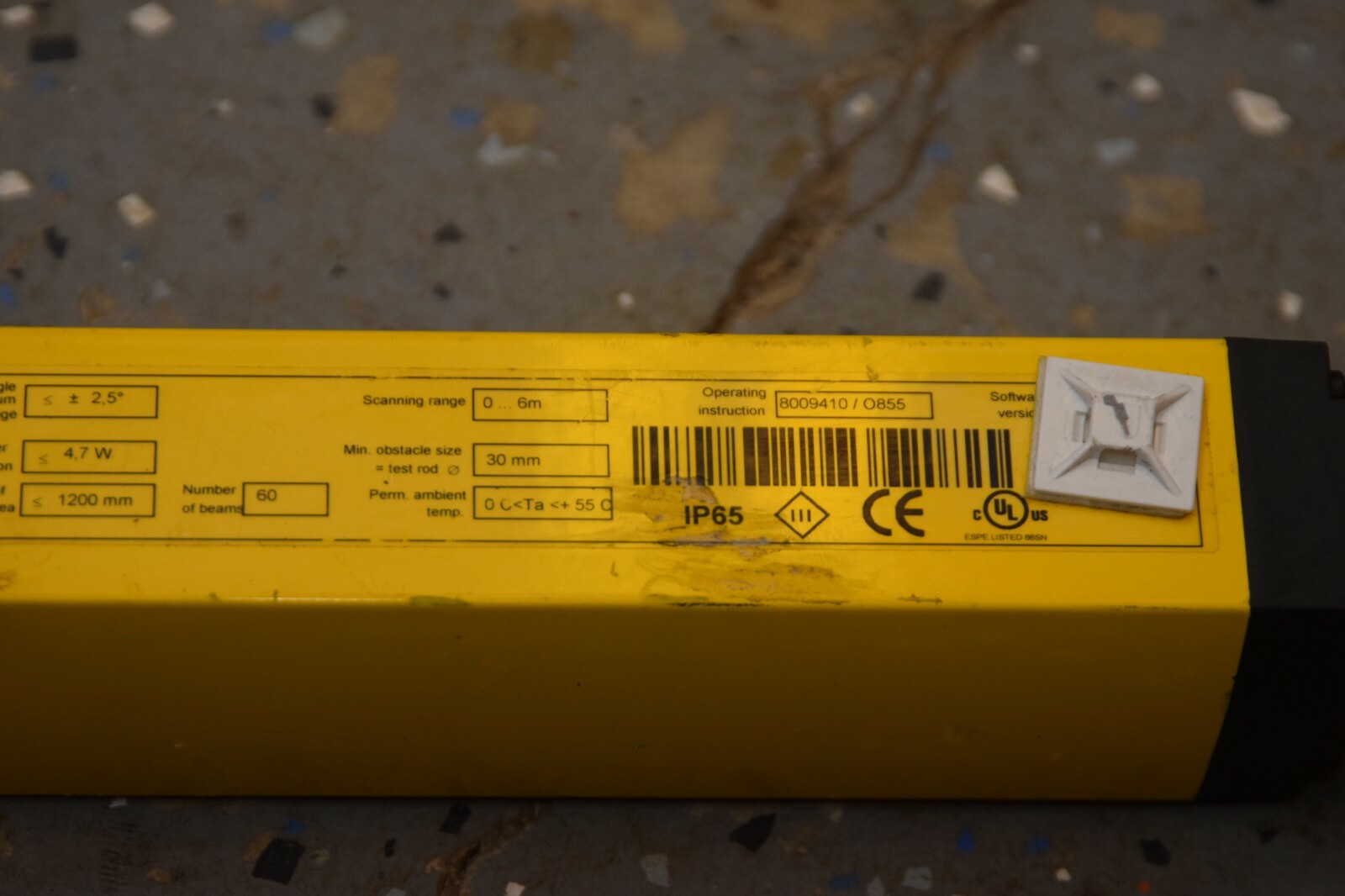 SICK C40S-1203AA300 C4000 Series 1200mm 24Vdc Light Curtain Basic+