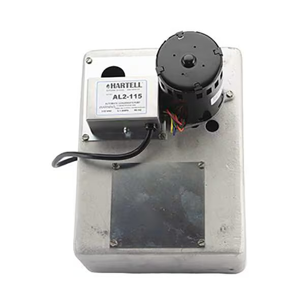 Hartell Condensate Pump,1/10 ,2 gal,115V AC AL2-X115 Hartell AL2-X115