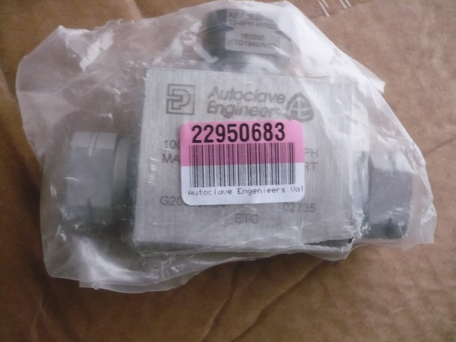 New Parker Autoclave Engineers 100CT9990-155AP Valve