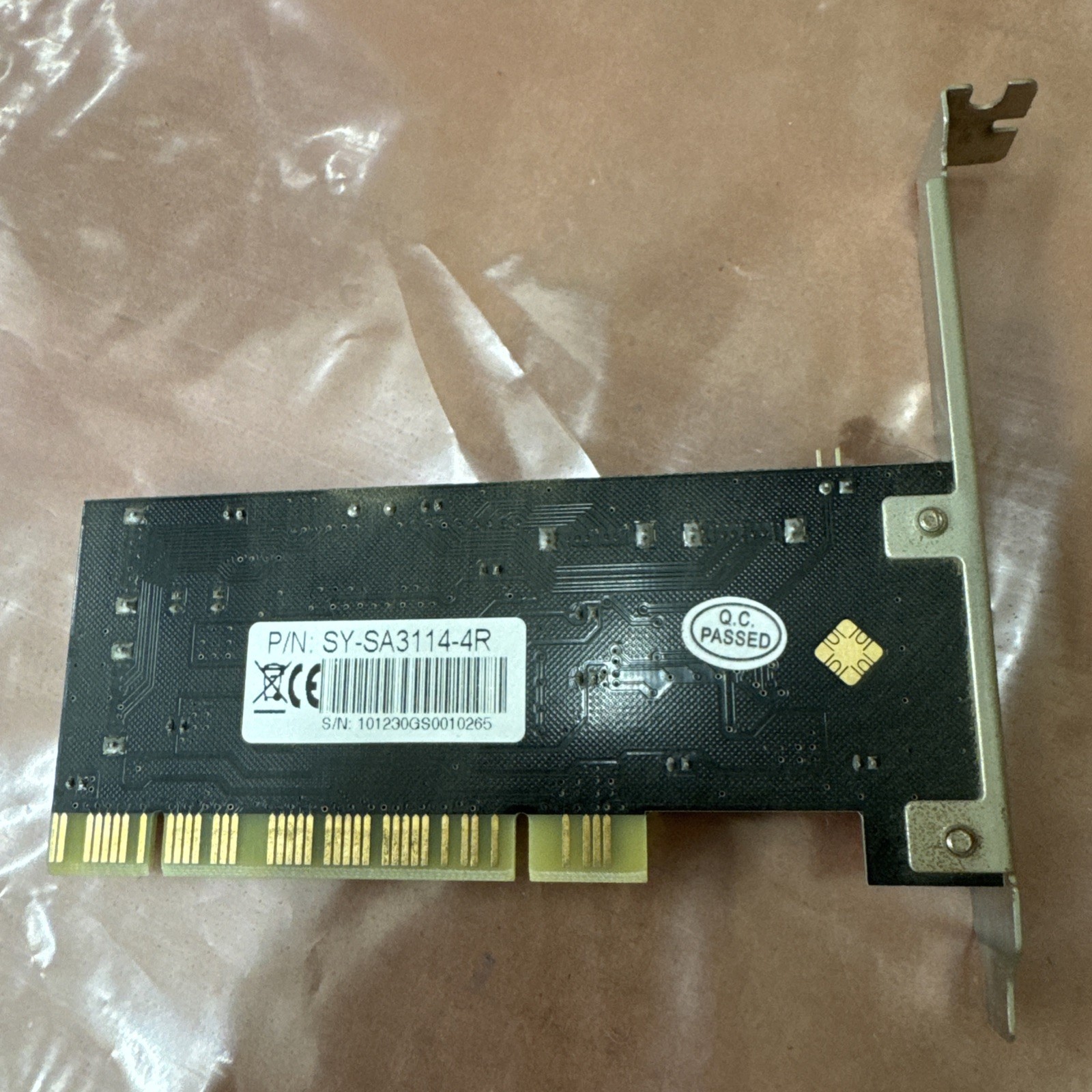 Part SY-SA3114-4R 4-Port SATA PCI Card SYSA31144R RAID