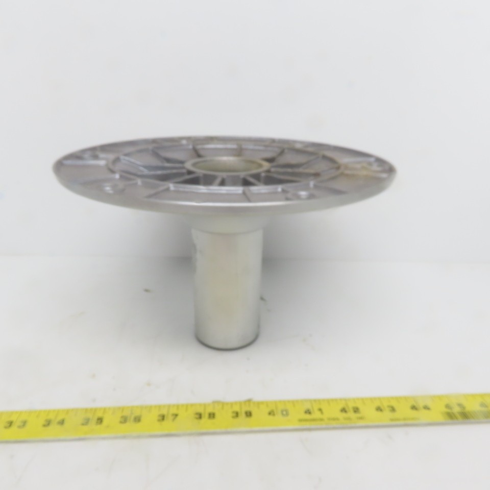 Springfield Brushed Aluminum Boat Seat Pedestal Base 6-1/2″ x2-1/4″x 10″ OD