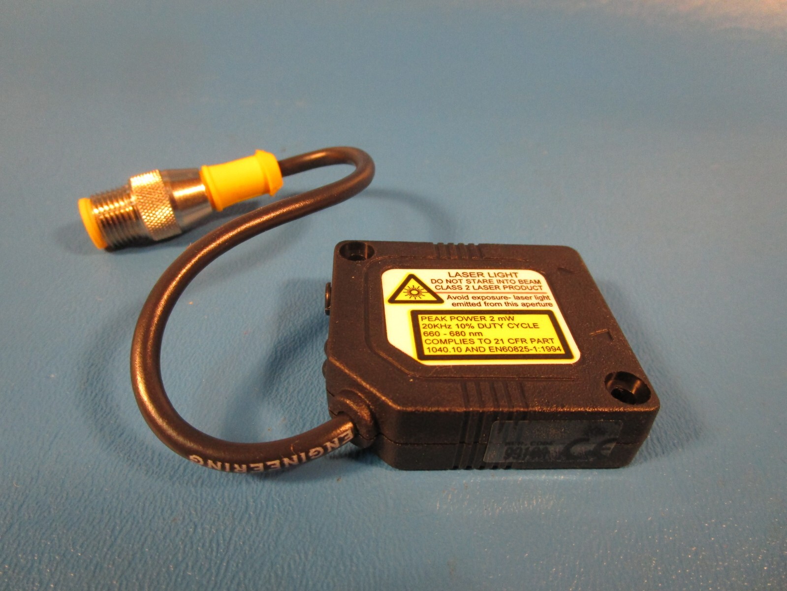 BANNER PD45VN6C100Q 46287, Photoelectric Sensor, Convergent Laser, 102mm