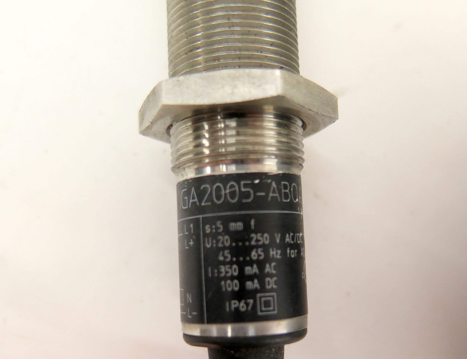 IFM Electronic IG0360 IGA2005-ABOA/V4A Inductive Proximity Sensor