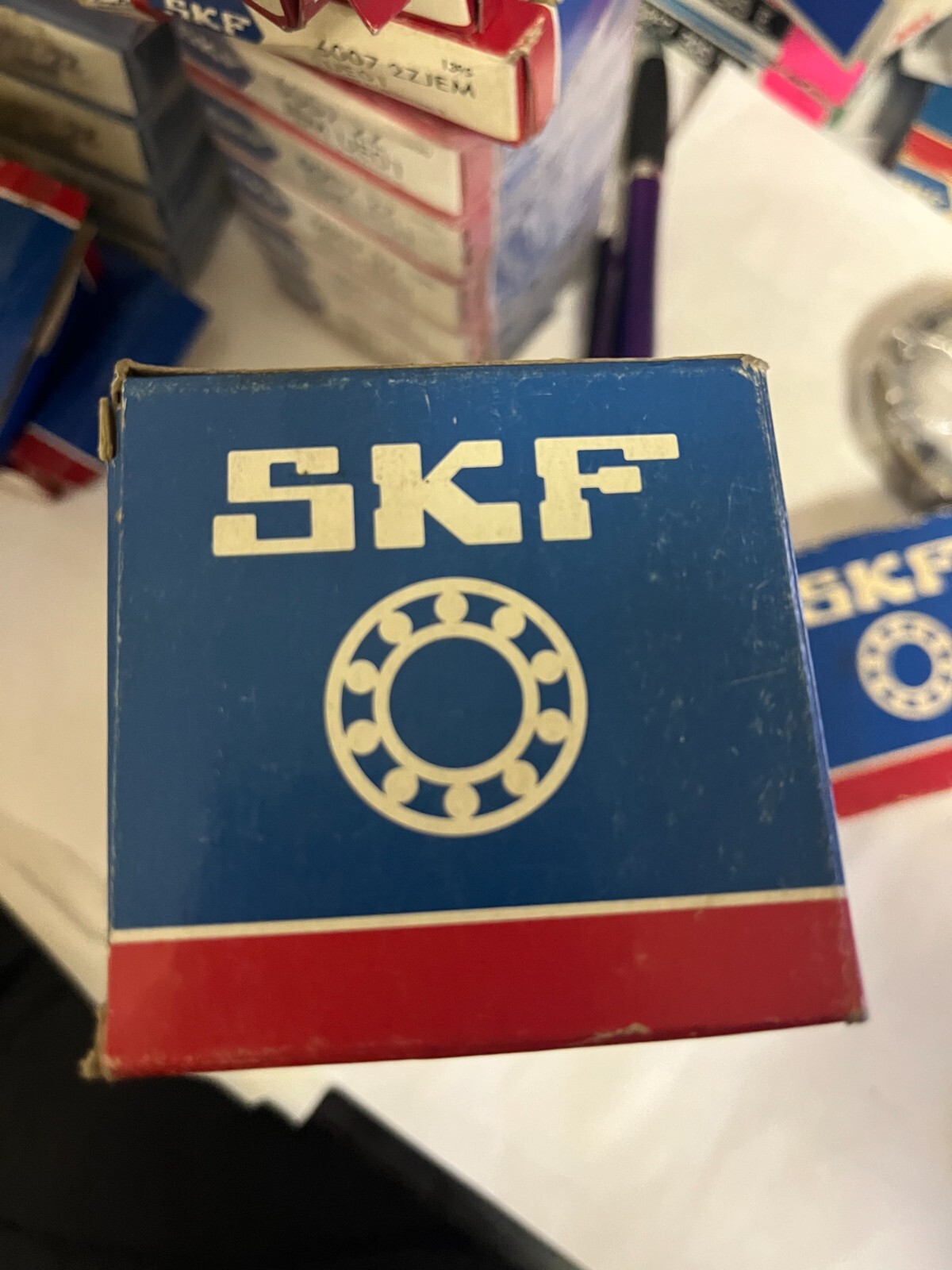 New Genuine SKF 6007 JEM Deep Groove (Radial) Ball Bearing, 35mm x 62mm x 14mm