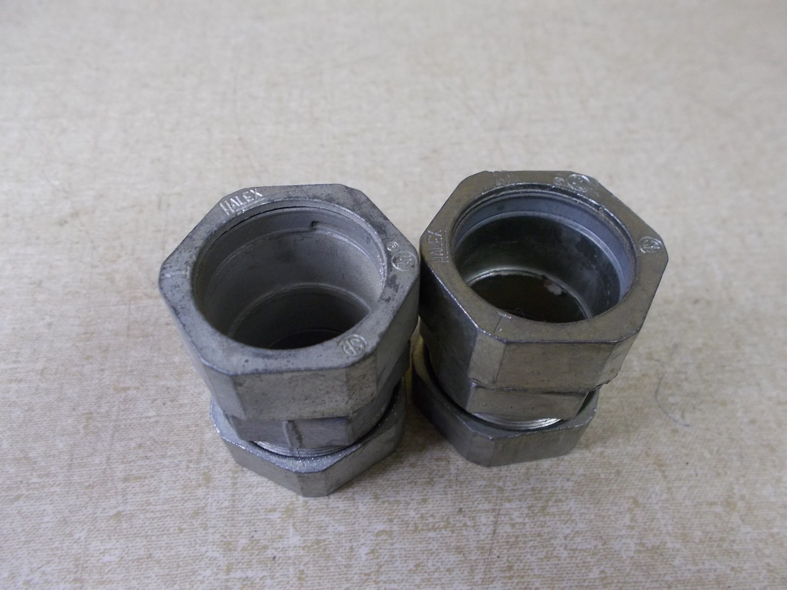 NEW Halex 1″ Fitting 1-3/4″ Tall, Lot of 2 *FREE SHIPPING*