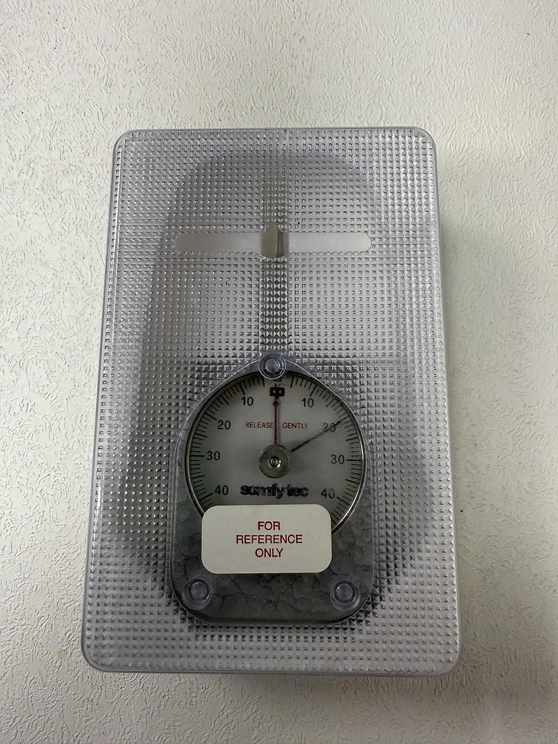 Somfy Tec Force Gauge Dial Indicator 10–50 Grams – Made in France GHC-28