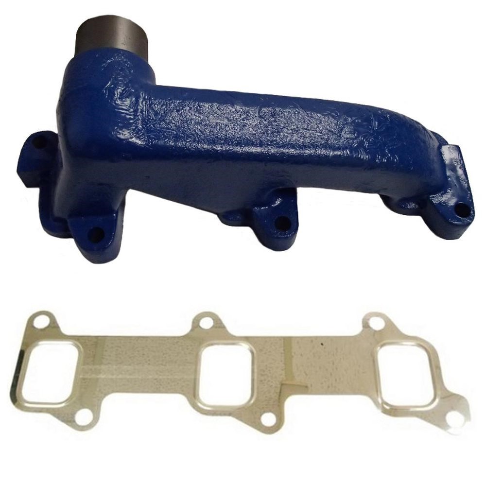 C5NE9430A Horizontal Exhaust Manifold Fits Ford Tractor 2000 3000 4000 4000S