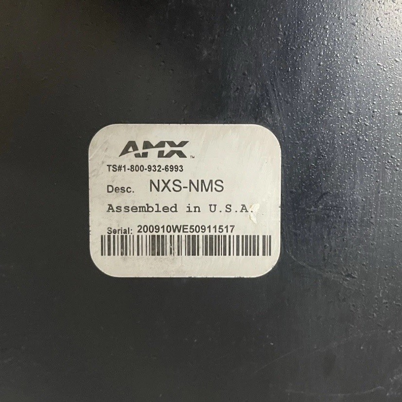 Lot of 3 AMX NXS-NMS NetModules, Plus Power Supply, FG-423-41 13.5Dc, 6.6A
