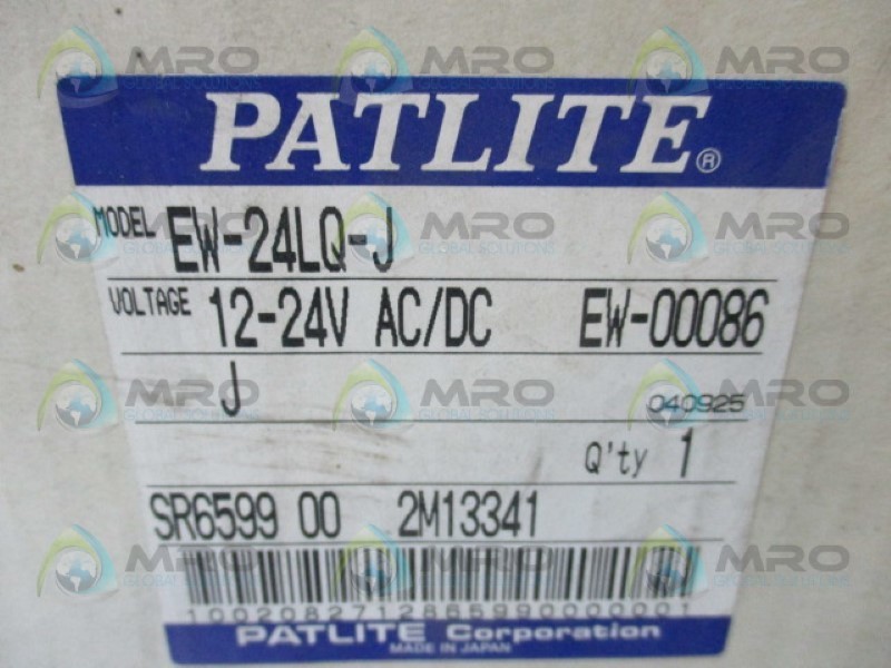 PATLITE EW-24LQ-J ALARM HORN NSMP