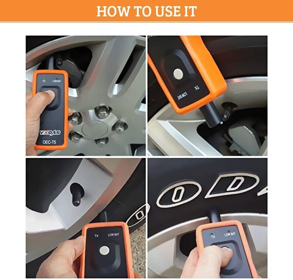 Universal TPMS Relearn Tool,System Programming Training,Oec-T5 Tire Pressure Mon