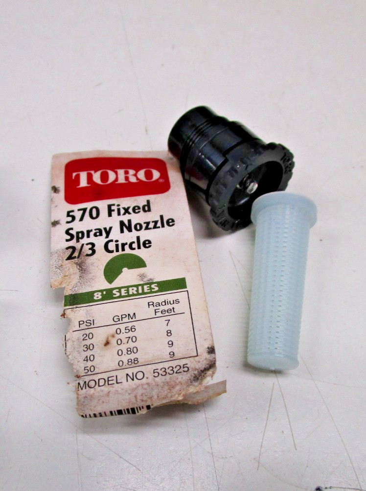 Lot of 3 TORO 570 Adjustable Spray Nozzles