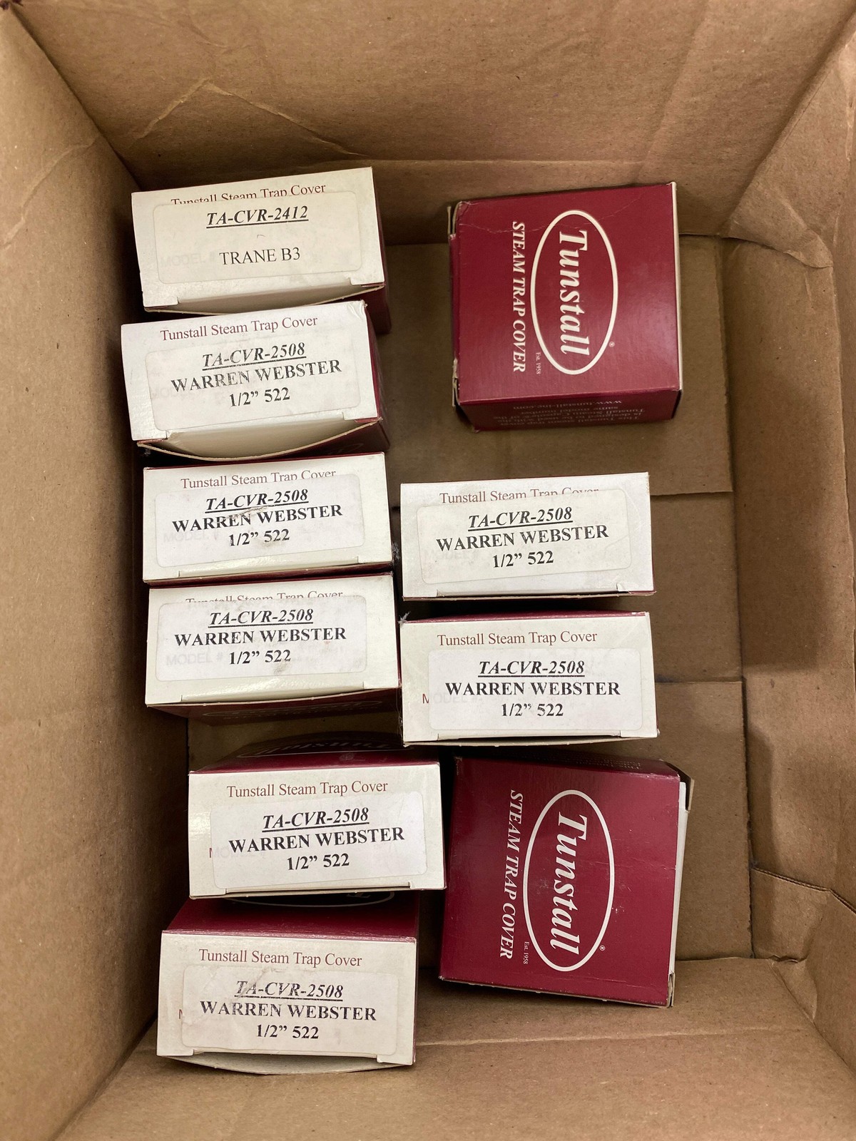 Tunstall TA-CVR-2508 Warren Webster 1/2″ 522 Steam Trap Capsule Pack of 10