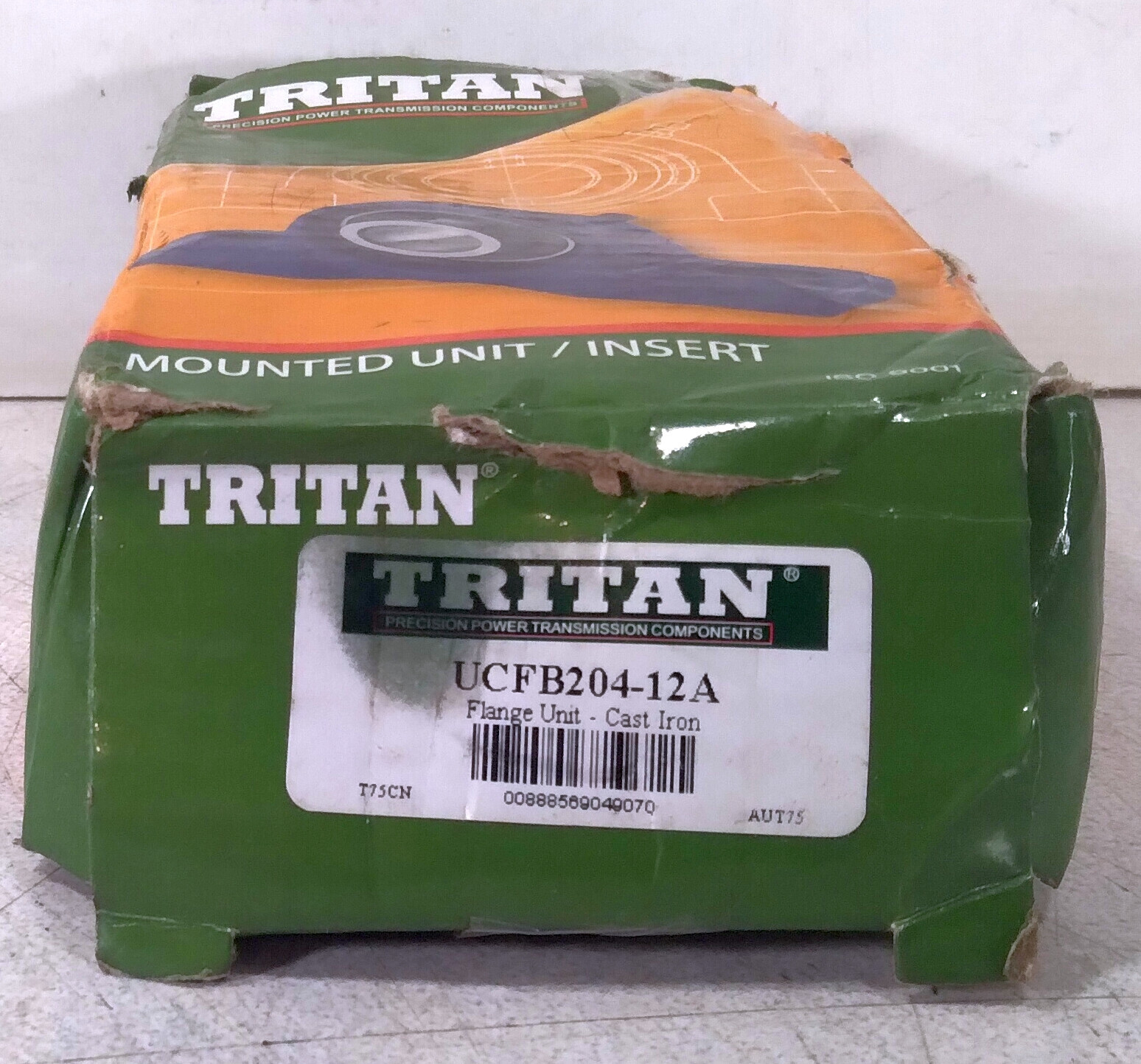 1 NEW TRITAN UCFB204-12A 3 BOLT FLANGE BEARING NIB/NNB ***MAKE OFFER***