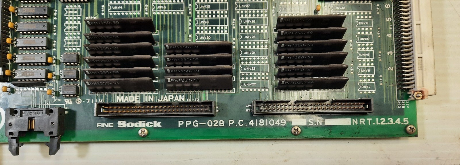 Fine Sodick PPG-02B Board