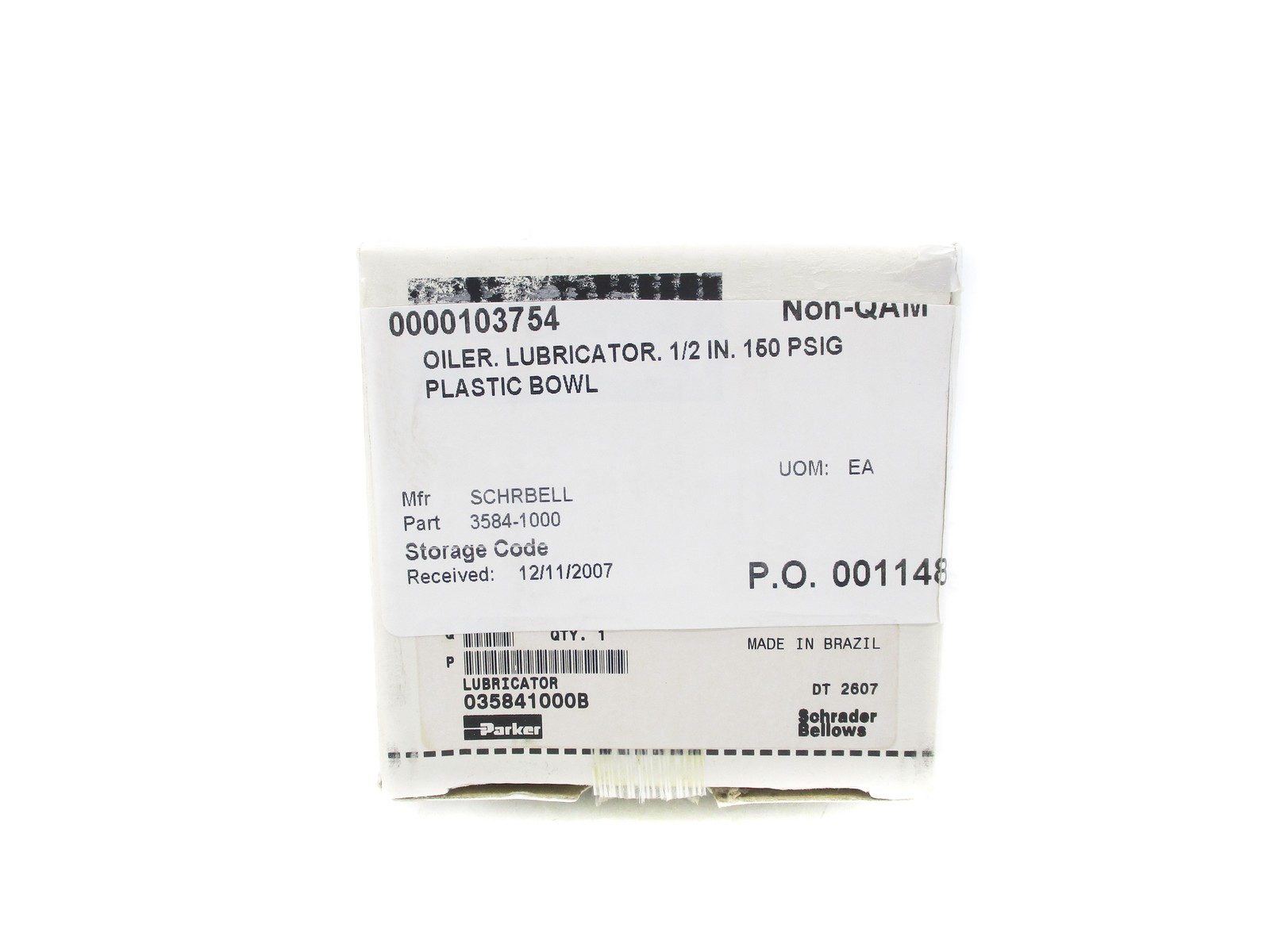 PARKER 035841000B 150PSI NSMP