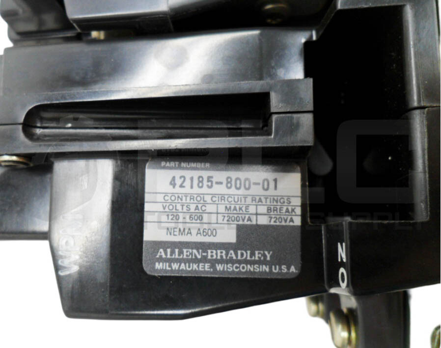 ALLEN BRADLEY 520E-BOD /C W/ 509-BOD /B W/ CB236 W/ 42185-800-01 W/ 599-K04 /C