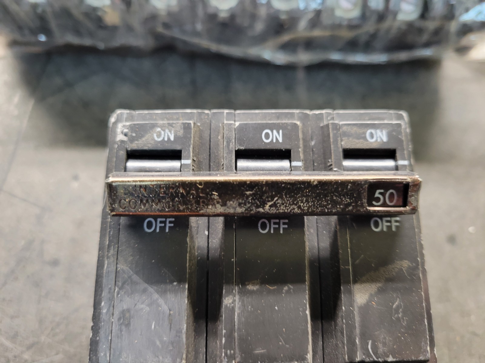 GE G406 50 Amp Circuit Breaker. Lot of 4.