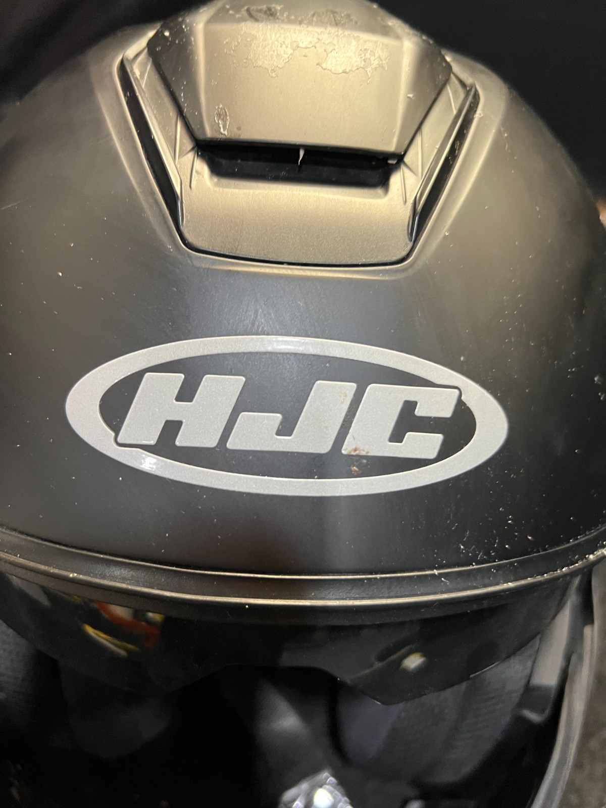 HJC I100 XS Matte Black Modular Motorcycle Helmet,Rotating Chinbar Polycarbonate