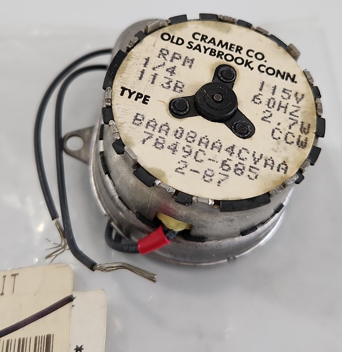 *NEW SURPLUS* Cramer 7849C-685 Control Timer Kit Snap-Tite Valve + Warranty!