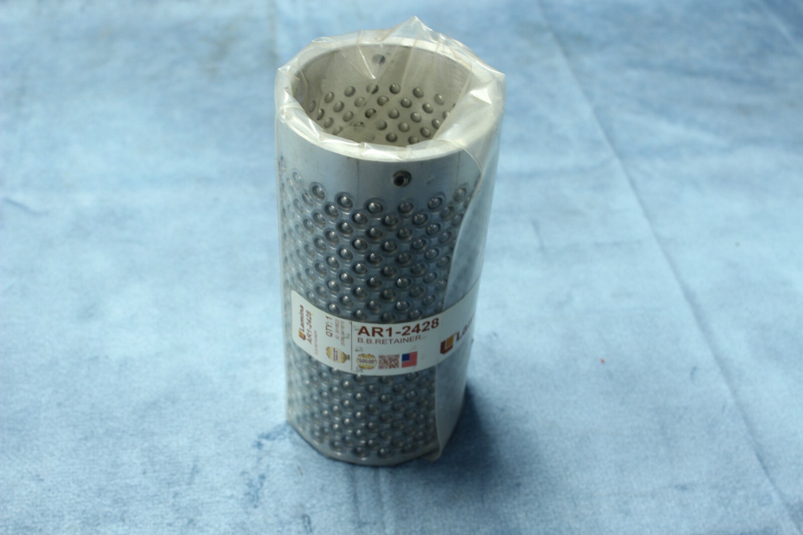 Lamina AR1-2428 Ball Bearing Retainer AR12428 Silver NOS