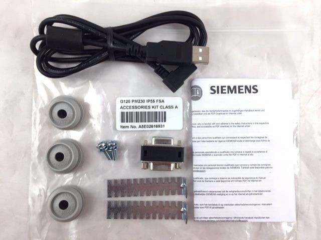 SIEMENS SINAMICS G120 PM230 6SL32230DE215AA1 Power Module FSA – FSC IP55 1.5kW