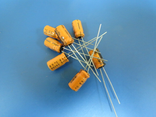 SPRAGUE 515D107M025AA6A Qty of 90 per Lot Aluminum Electrolytic Capacitors – Ra