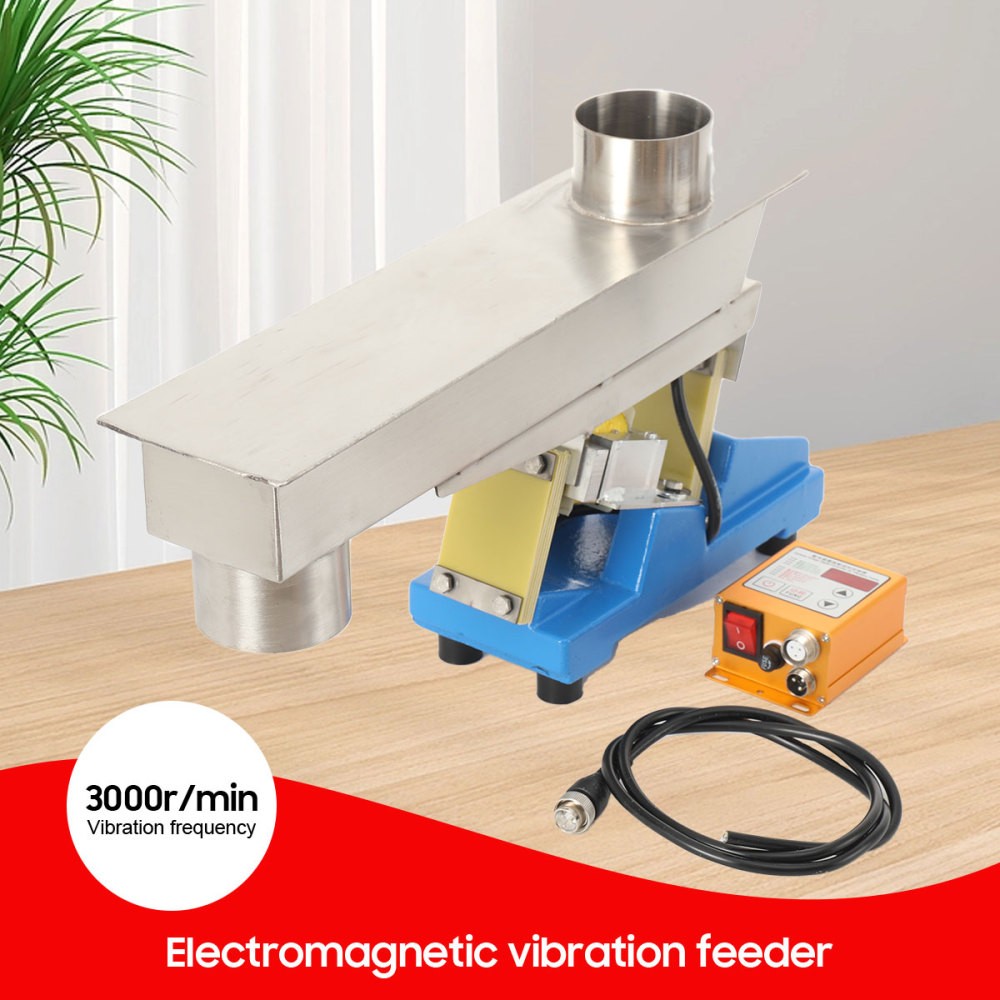 GZV-3F 110V Electromagnetic Quantitative Uniform vibration Feeder w/ Controller