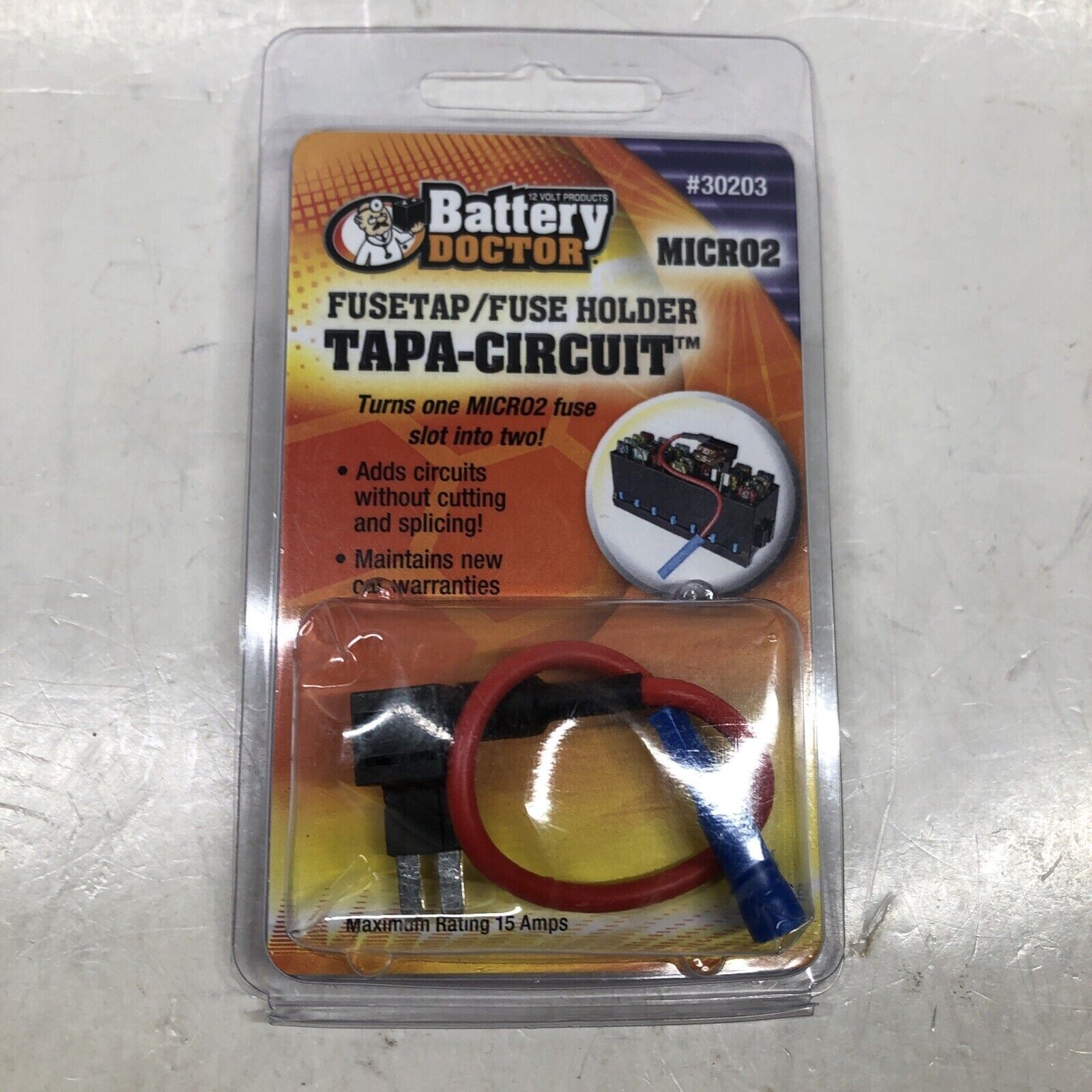 Wirthco Engineering 30203 Battery Doctor 30203 Tapa Circuit Dual Fuse Holder
