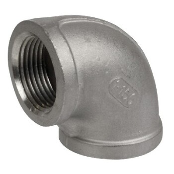 Smith-Cooper 1/2″ FPT X FPT Class 150 Cast 316 SS 90D Elbow
