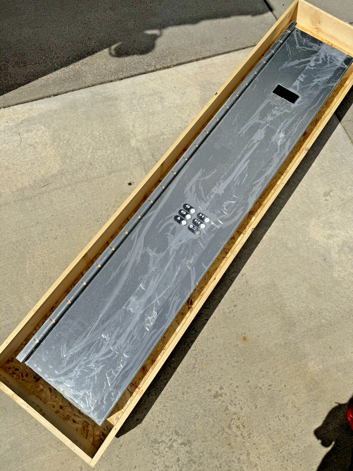 (2) NEW OTIS NSAA ELEVONIC R SERIES SYSTEM ELEVATOR CAR DISPLAY PANEL FIXTURE