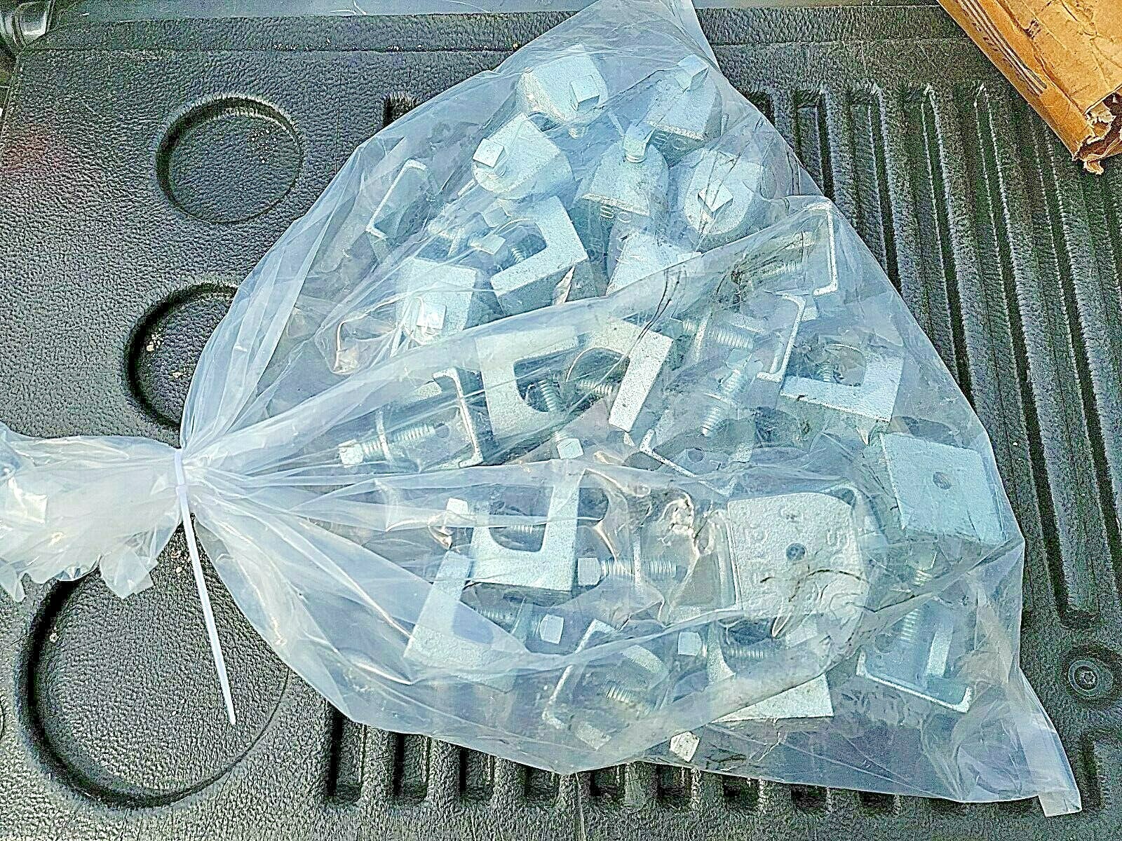 Thomas & Betts Galvanized Malleable Iron Beam Clamps 3/8″-25 Qty. 20LA60 NEW!