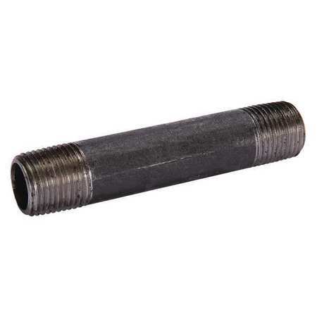 B&K 1 In Nominal Sch 40 Steel Pipe Nipple, Threaded, 18 In L