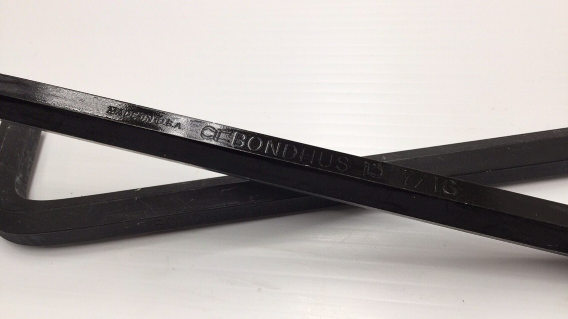 Bondhus 10915 7/16″ L-Key Long Arm Ball End Hex Key ProGuard Finish (Pack Of 2)