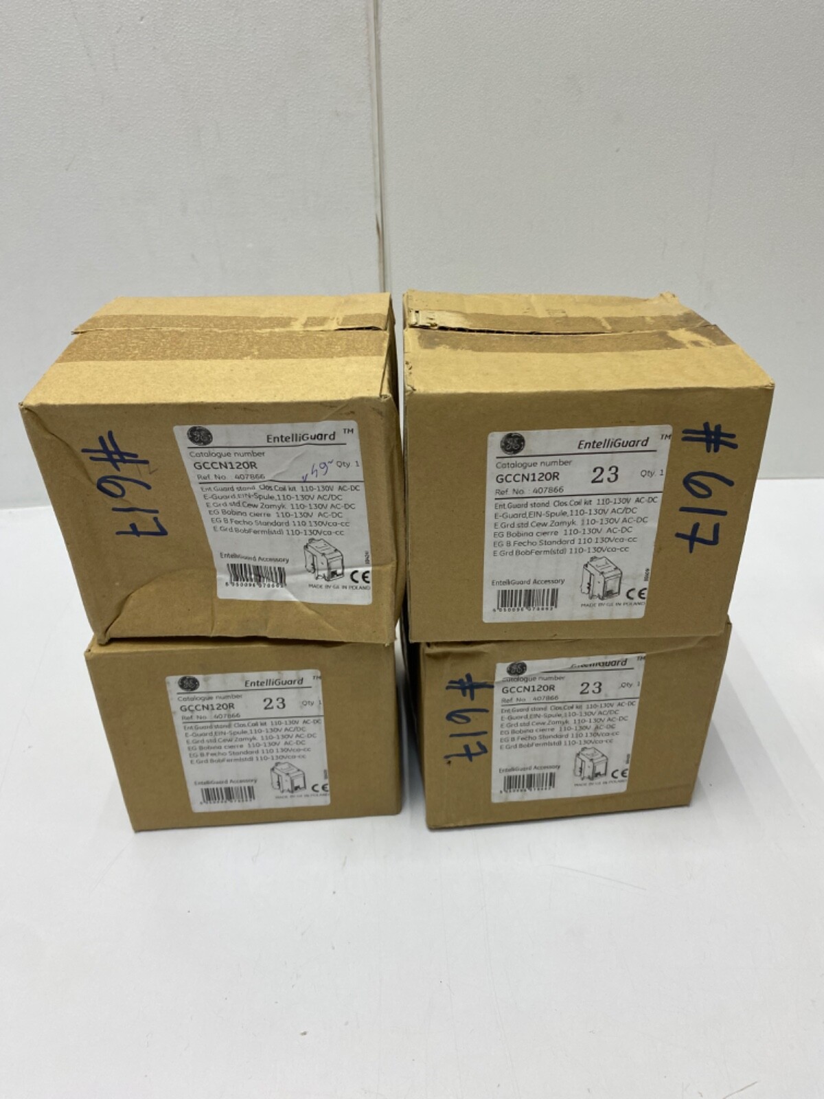 General Electric EntelliGuard GCCN120R Close Coil New
