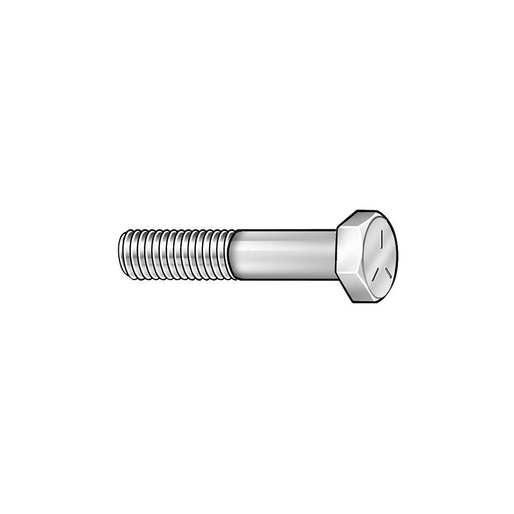 GRAINGER APPROVED MPB3044 HxHdCpScrw,Steel,1.5″,3/8″-24,5PK 4GVN3