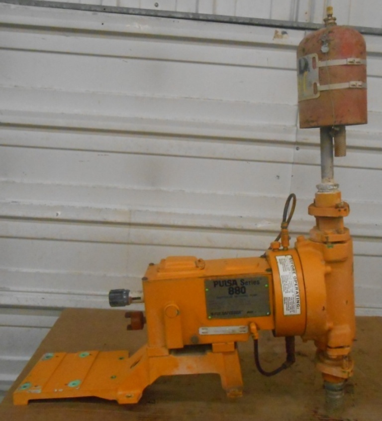 PULSAFEEDER INC, DIAPHRAGM METERING PUMP, PULSA880, 880H-S-E, GEAR RATIO: 15